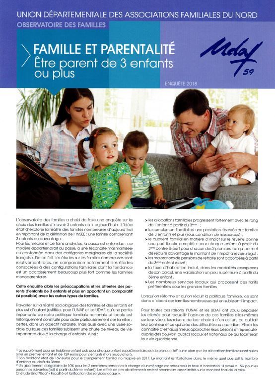 Les cibles familles & enfants